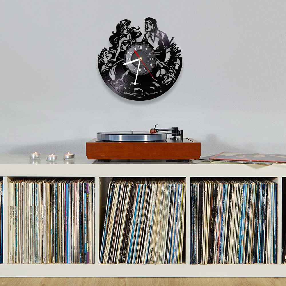 Jam Dinding Piringan Hitam Vin - Home Decor Under 300 ulasan dan harga