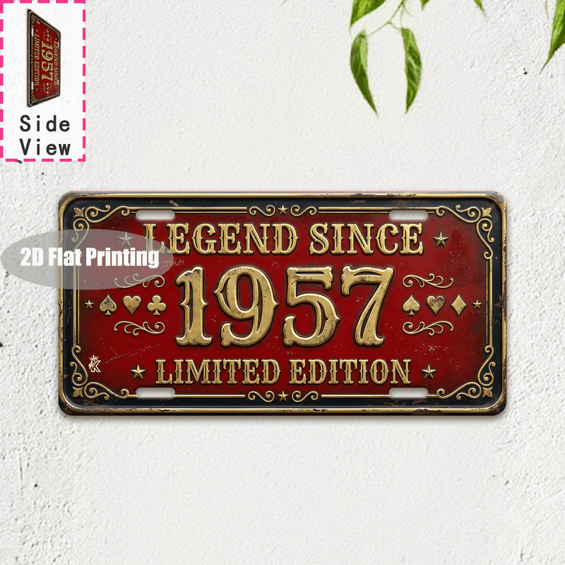 Plat Nomor Lokasi Kota Vintage - Home Decor Location ulasan dan harga