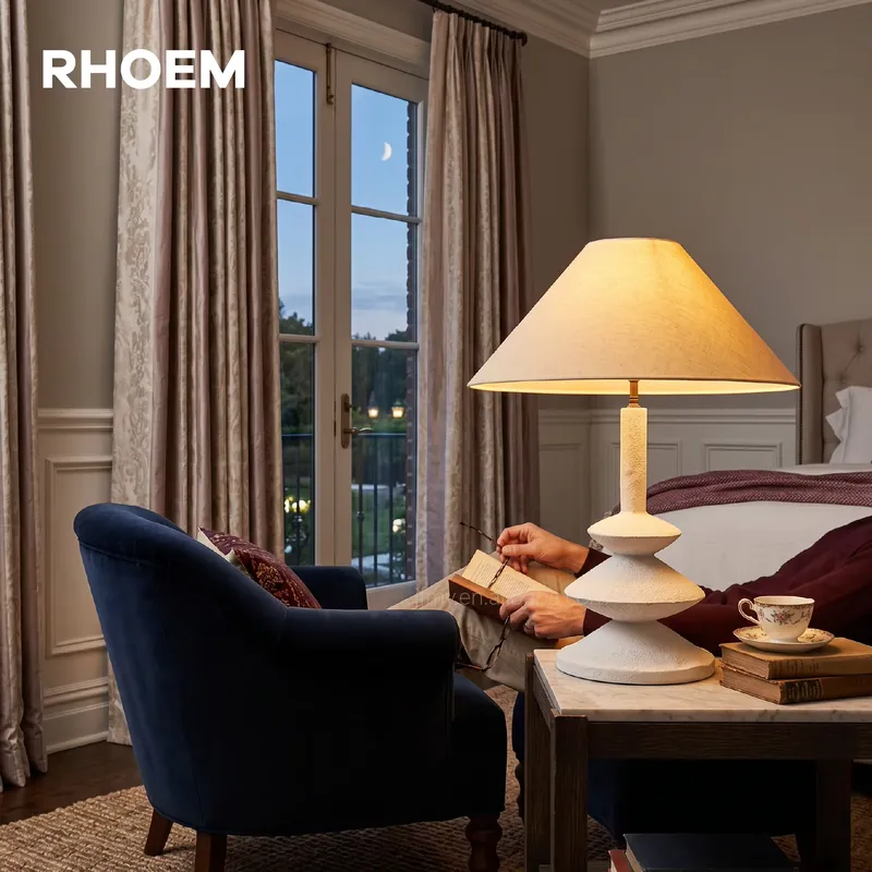 RHOEM Lampu Meja Pesaro untuk  - Home Decor Lighting ulasan dan harga
