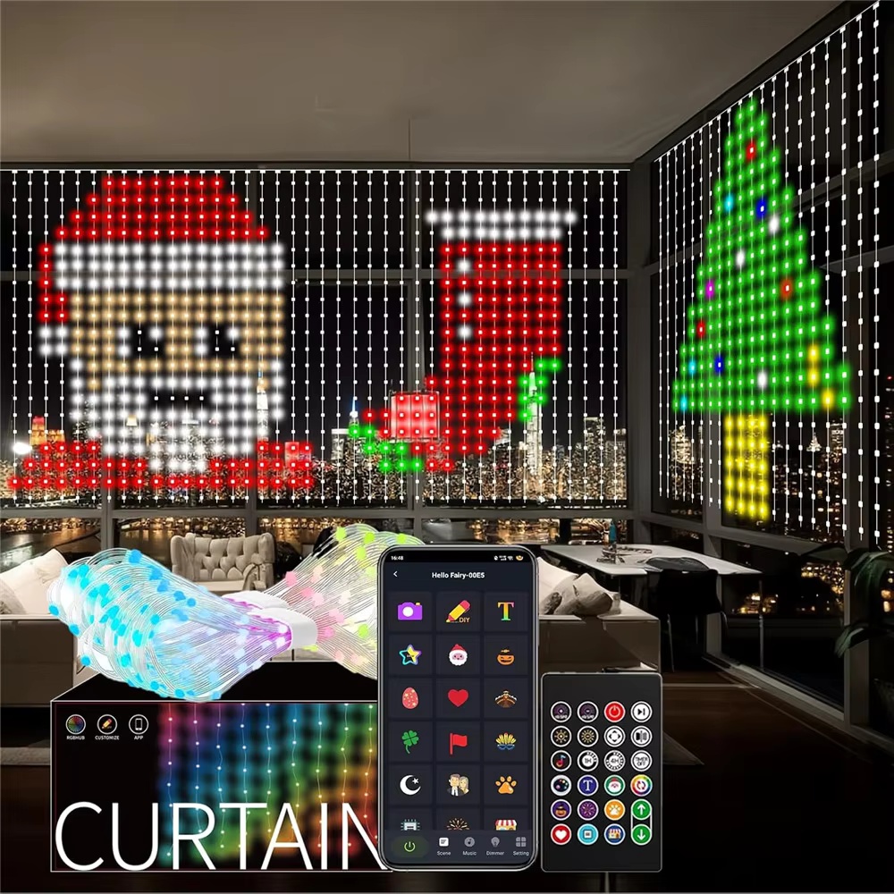 Lampu Tirai Piksel RGB Pintar  - Home Decor App Free ulasan dan harga