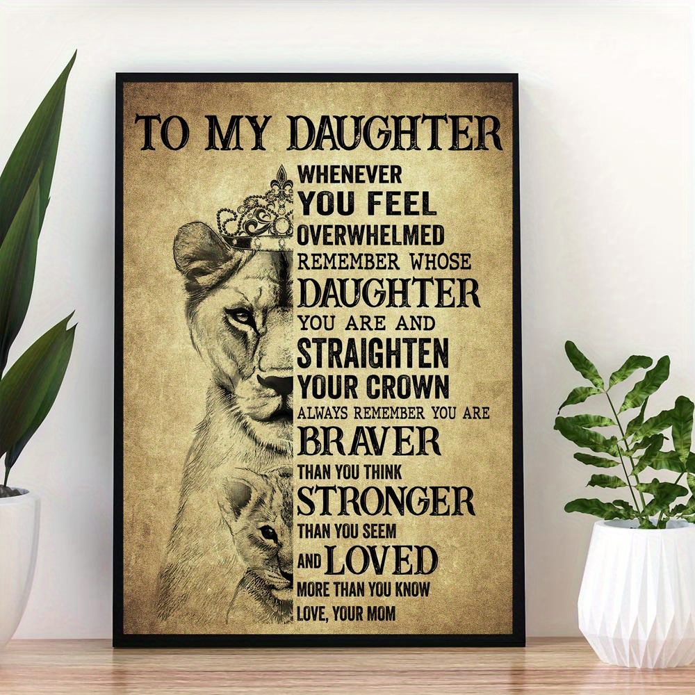 Lukisan kanvas poster dan ceta - Home Decor Quotes On Wall ulasan dan harga