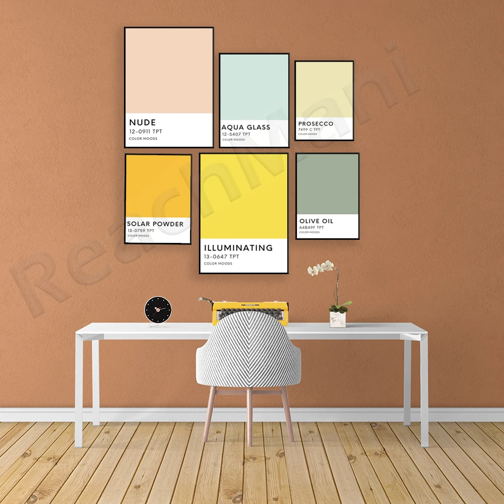 Cetakan warna palet Sunshine S - Home Decor Color Palettes ulasan dan harga
