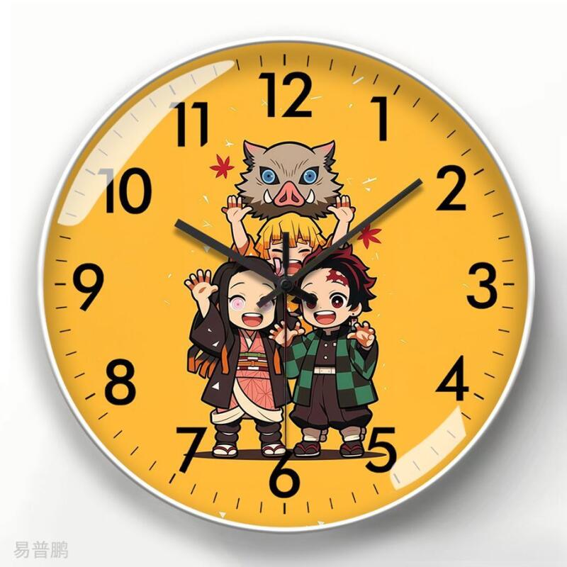Jam Dinding Kartun Anime Demon - Wall Clock Silent ulasan dan harga