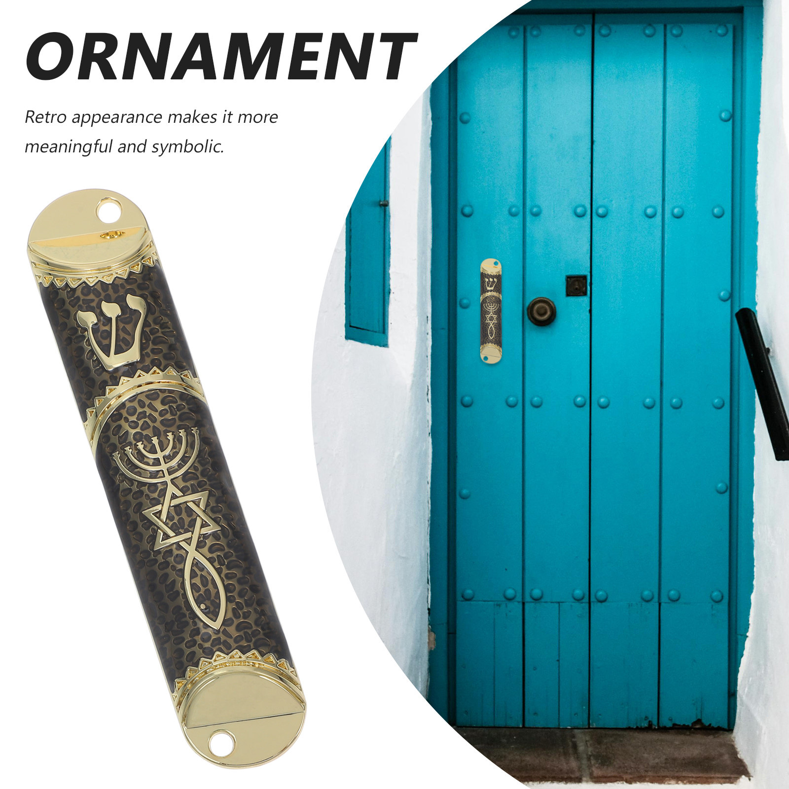 Dekorasi Pintu Logam Mezuzah R - Home Decor Sofa ulasan dan harga