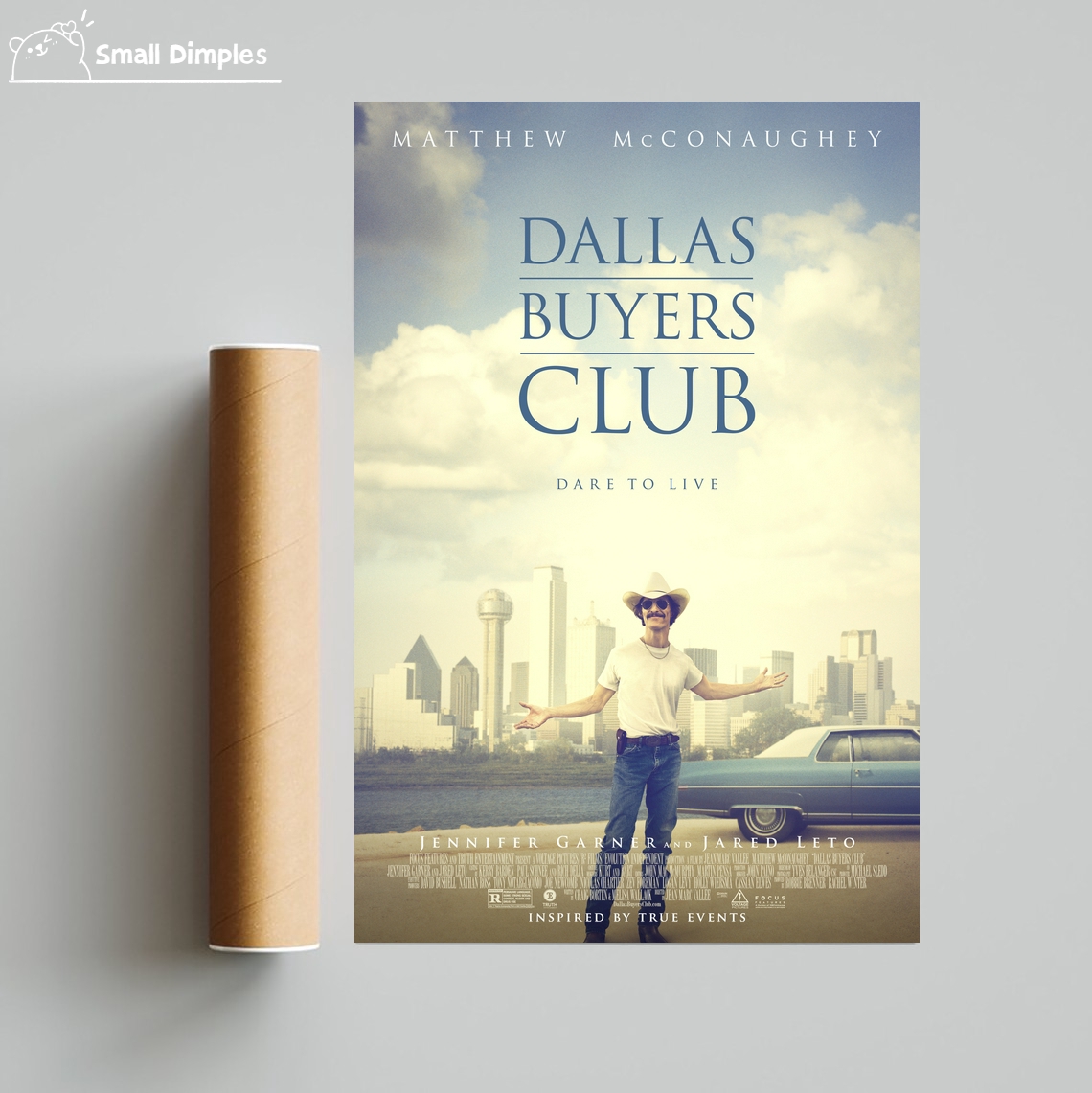 Poster film klub pembeli Dalla - Home Decor Dallas ulasan dan harga