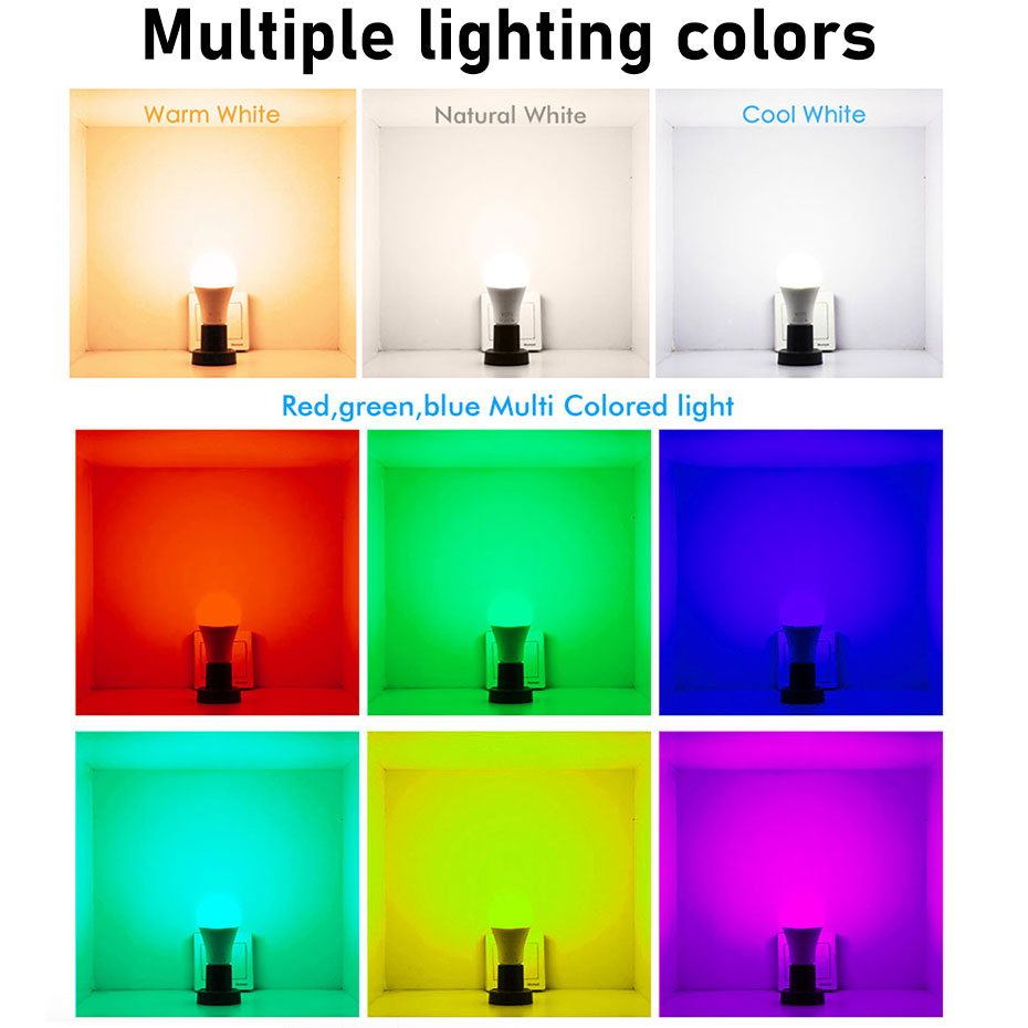 Bohlam Lampu LED Pintar Zigbee - Home Decor Free App ulasan dan harga