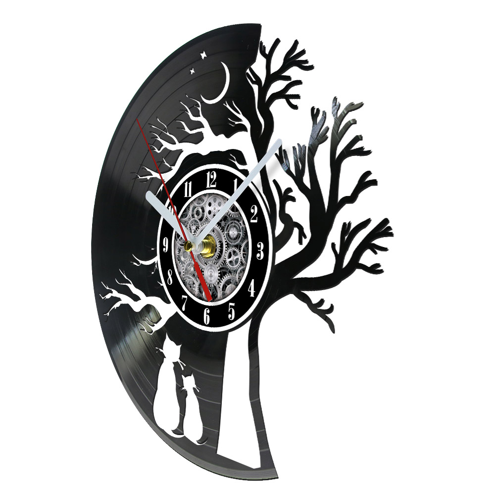 Jam Dinding Vinyl Record Motif - Home Decor Under 300 ulasan dan harga