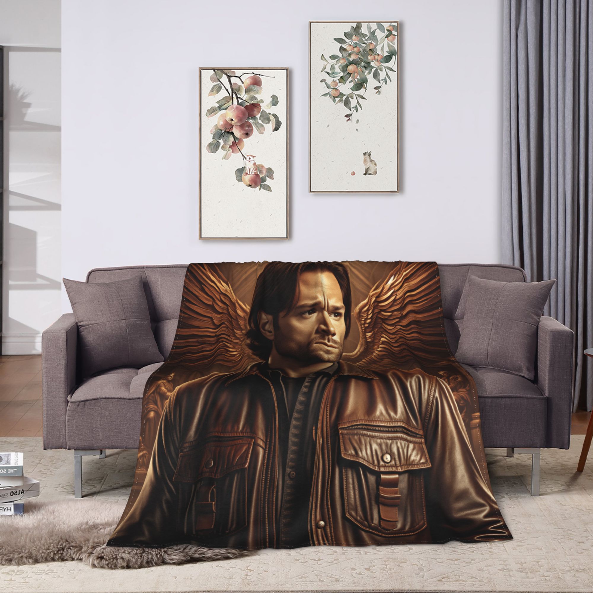 Selimut Supernatural Sam Winch - Home Decor Diy Ideas ulasan dan harga