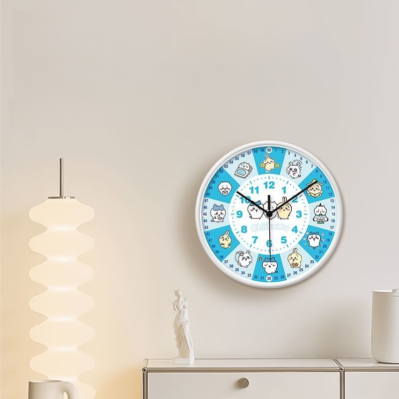 Jam Dinding Anime Chiikawa unt - Wall Clock Silent ulasan dan harga