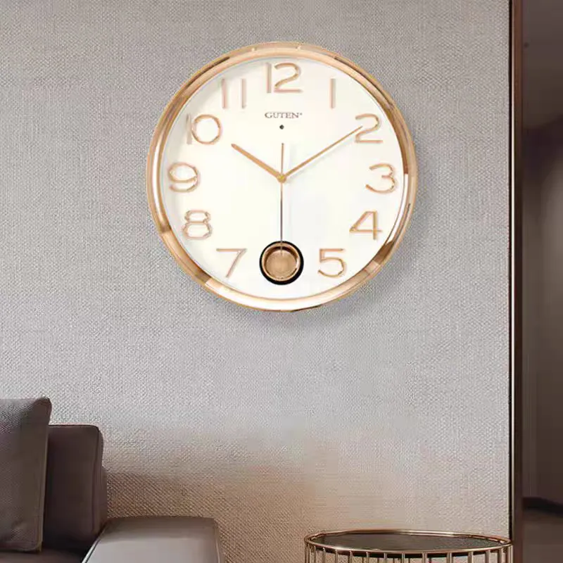 Jam Dinding Keberuntungan Emas - Wall Clock Silent ulasan dan harga