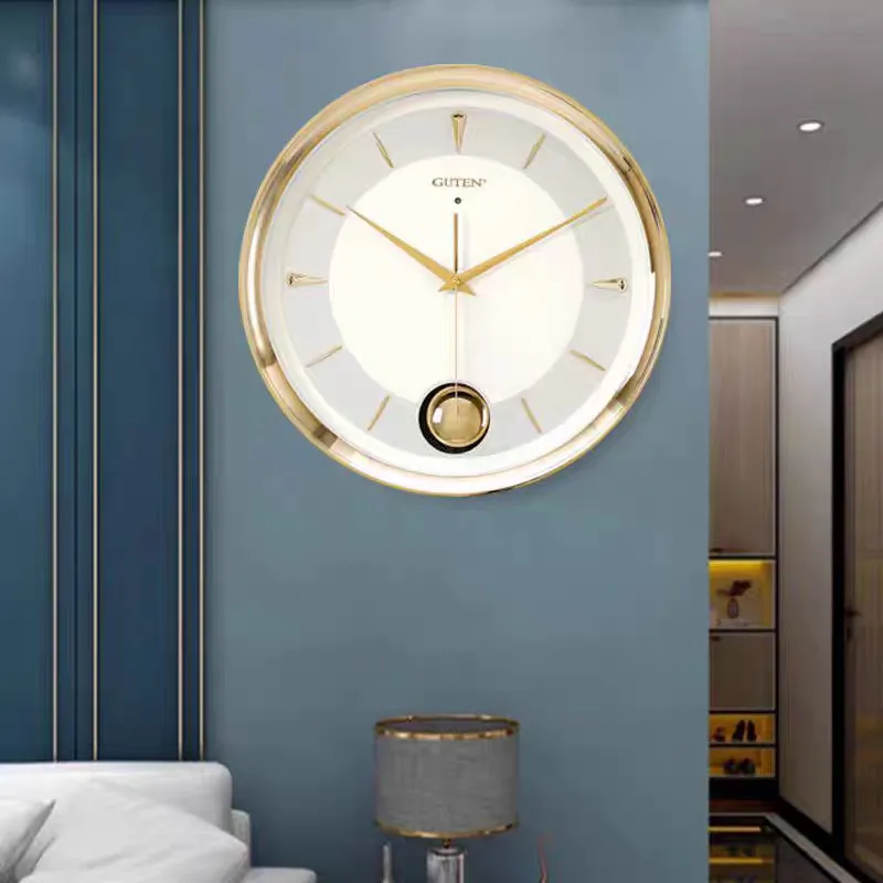 Jam Dinding Keberuntungan Emas - Wall Clock Silent ulasan dan harga