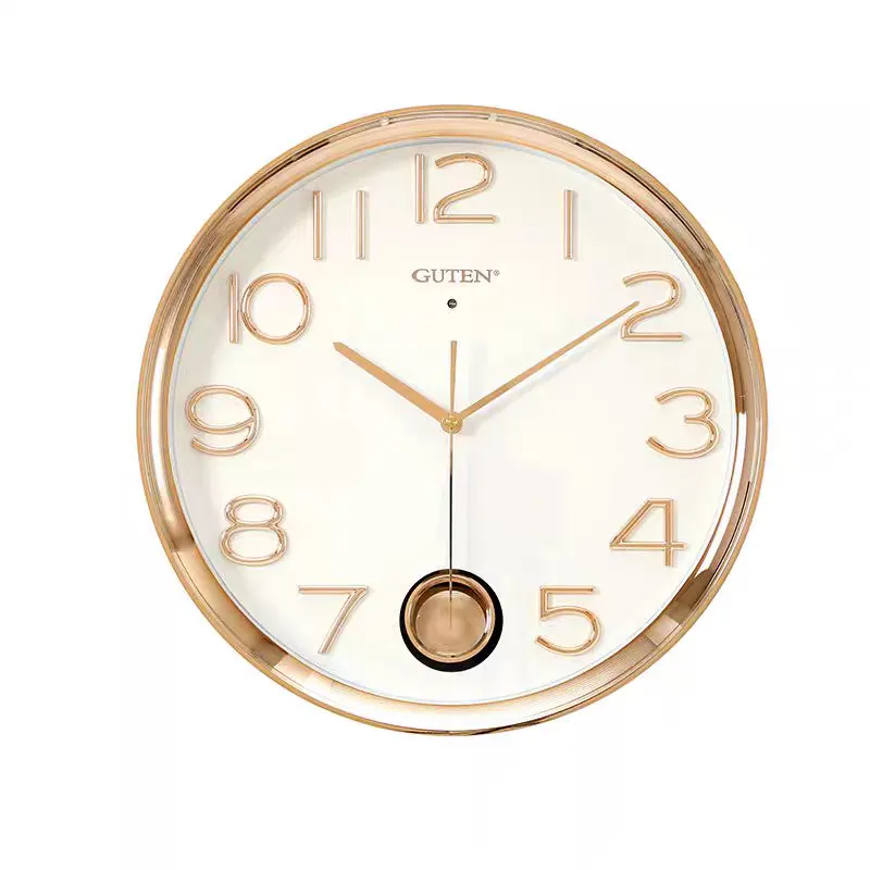 Jam Dinding Keberuntungan Emas - Wall Clock Silent ulasan dan harga