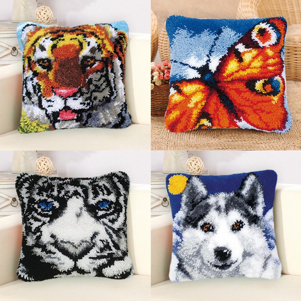Perlengkapan Rajut Bantal Hook - Home Decor Sofa ulasan dan harga
