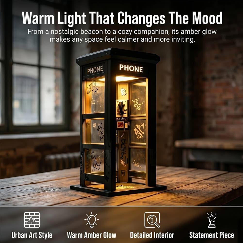 Lampu Meja Bentuk Telepon Kabi - Home Decor Lighting ulasan dan harga