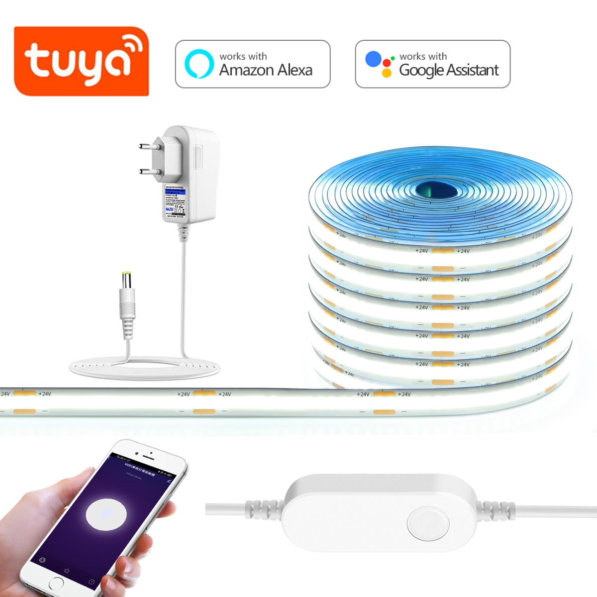 Lampu Strip LED COB 3M 5M 10M  - Home Decor App Free ulasan dan harga