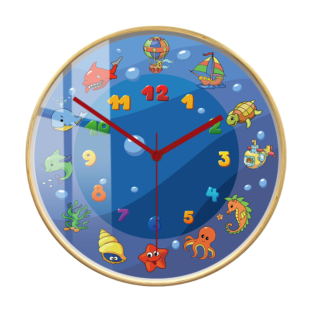 Jam Dinding Hewan Laut Kartun  - Home Decor Under 300 ulasan dan harga