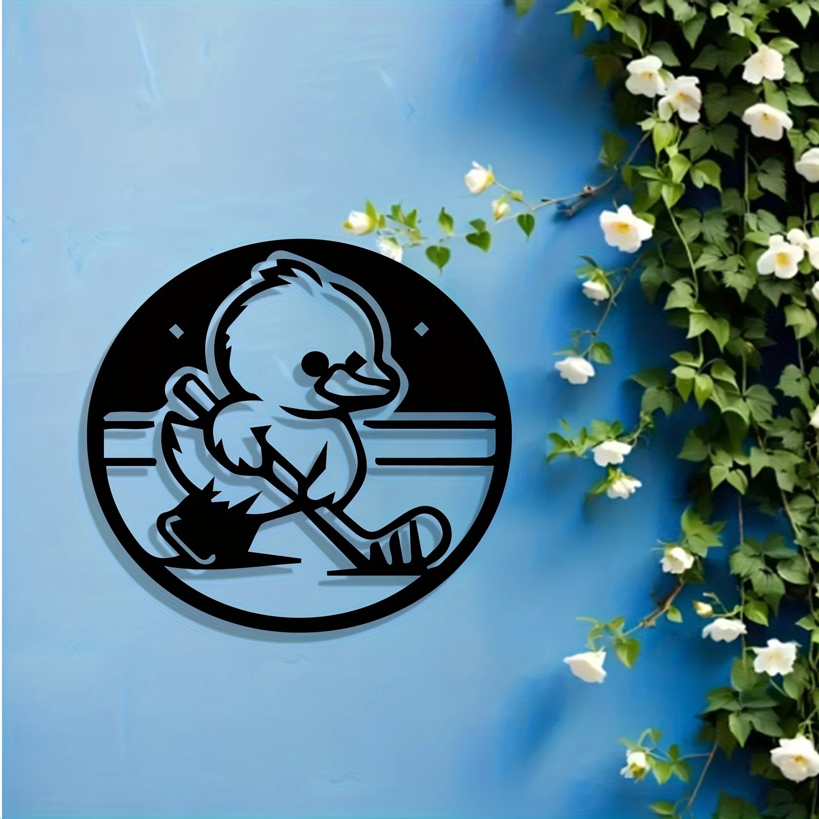 CIFBUY Seni Dinding Besi Hiasa - Home Decor Duck ulasan dan harga