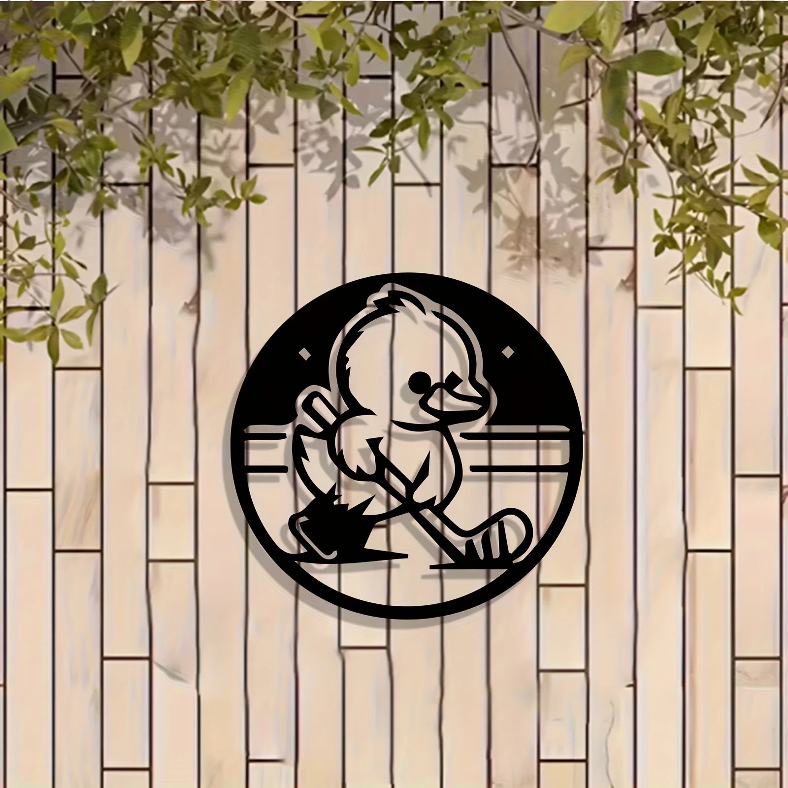 CIFBUY Seni Dinding Besi Hiasa - Home Decor Duck ulasan dan harga