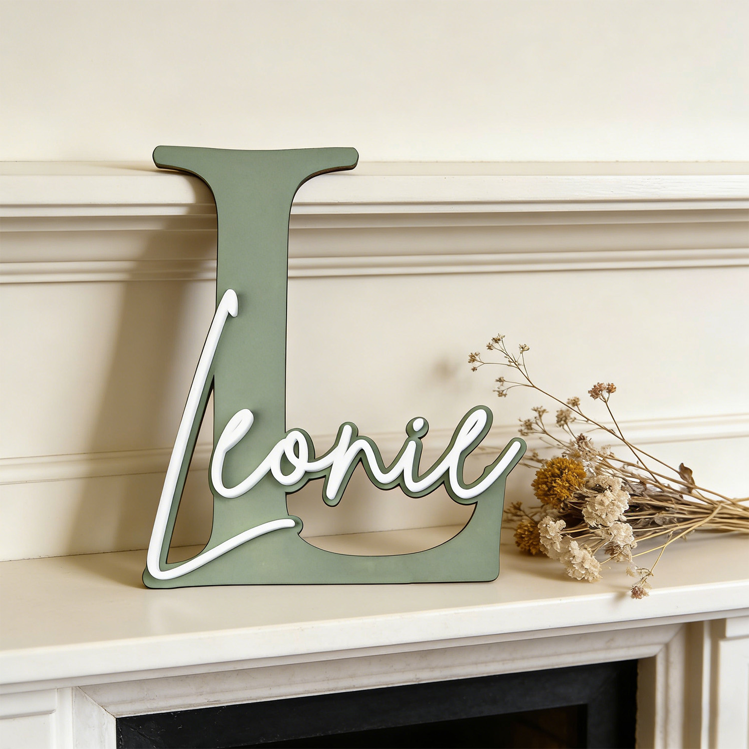 1 Buah Plakat Dekorasi Nama Ka - Home Decor Zone ulasan dan harga
