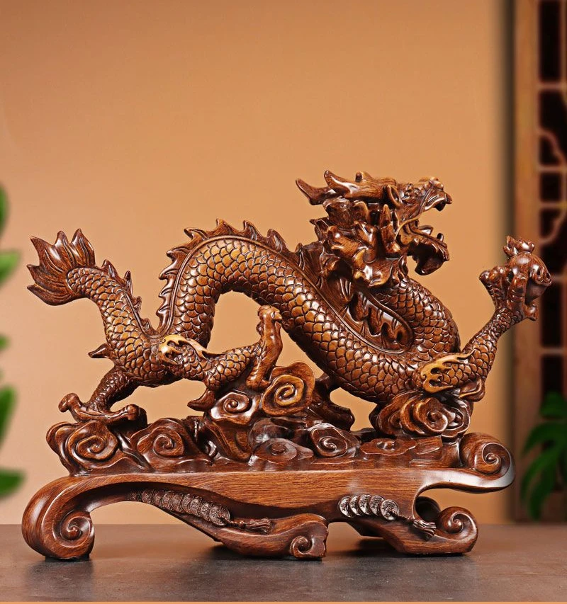Ornamen Naga keberuntungan unt - Home Decor On Sale ulasan dan harga