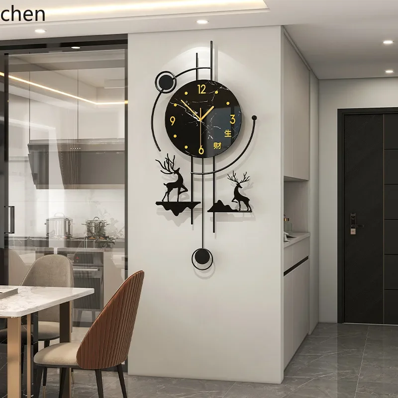Jam Dinding Mewah Modern TQH-i - Wall Clock Silent ulasan dan harga