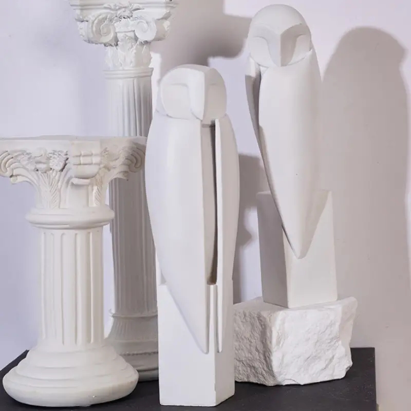 Patung Owll minimalis, hiasan  - Home Decor On Sale ulasan dan harga