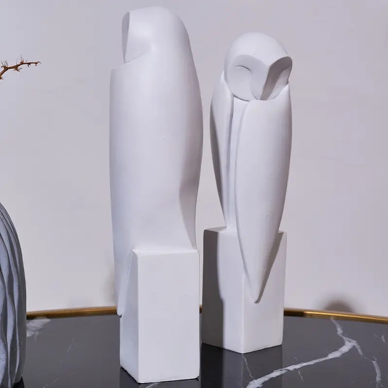 Patung Owll minimalis, hiasan  - Home Decor On Sale ulasan dan harga
