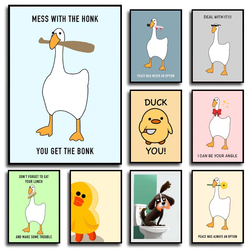 1 Buah Poster dan Cetakan Gamb - Home Decor Duck ulasan dan harga
