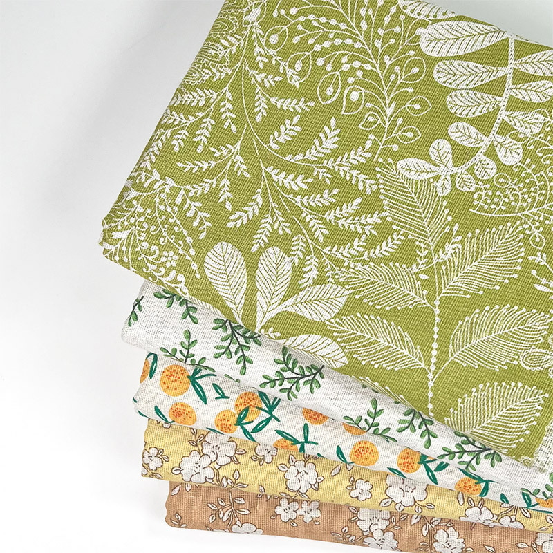 Kain Katun Linen Campuran Moti - Home Decor Sofa ulasan dan harga